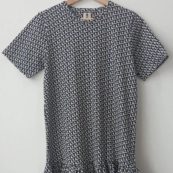 orla kiely grey dress Orla Kiely Grey Swan Sweatshirt Dress main image 1